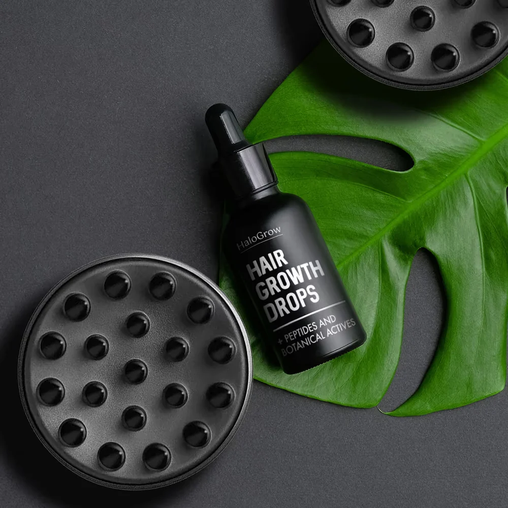 HaloGrow Hair Spray, Serum and Scalp Massager
